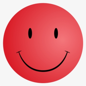 Red Smiley Face Png #151819
