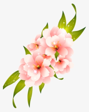 Pink Flower Vector Png #151845