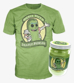 Funko Pop Tee Pickle Rick - Pickle Rick Funko Tee #152023