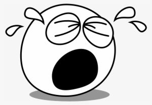 This Graphics Is A Friend Weep About Cartoon, Emotion, - Cry Cartoon Black And White #152108