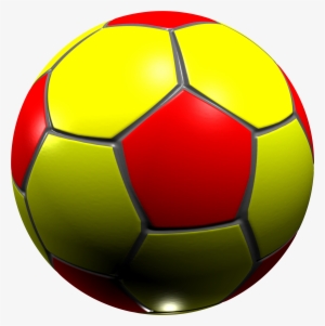 Football Images Png - Yellow And Red Football #152132
