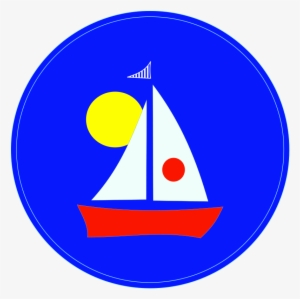 Sailboat Sailing Ship - Sun And Sailboat Large Tote Bag, Adult Unisex, Natural, #152139