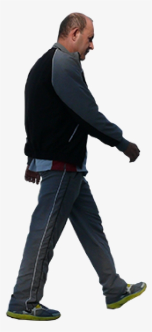 Person Walking Cut Out #152284