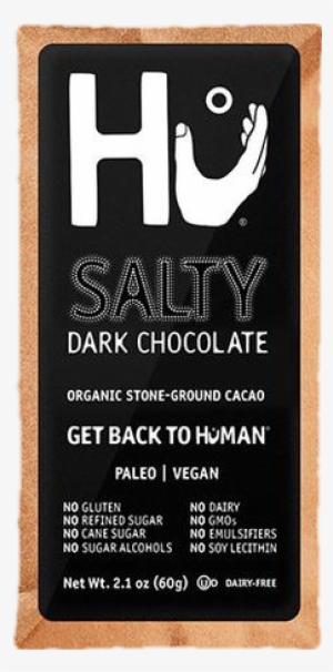 Hu Kitchen - Chocolate Bars - 2 - 1 Oz - Hu Dark Chocolate Bar Vegan Paleo Crunchy Mint 2.1 #152286