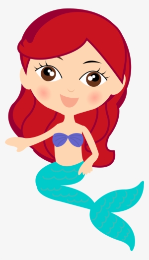 Topper Pequena Sereia Para Imprimir #152476