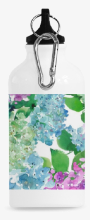 Watercolor Hydrangea Cazorla Sports Bottle #152669