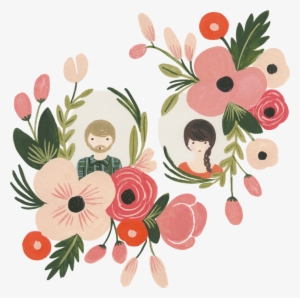 Brooke & Kyle - Rifle Paper Co Clipart #152781