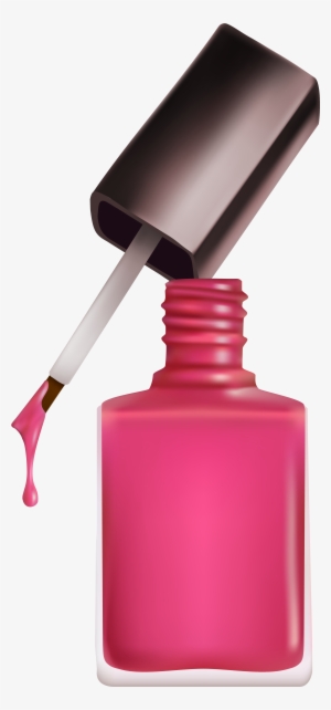 Pink Nail Polish Png #153164