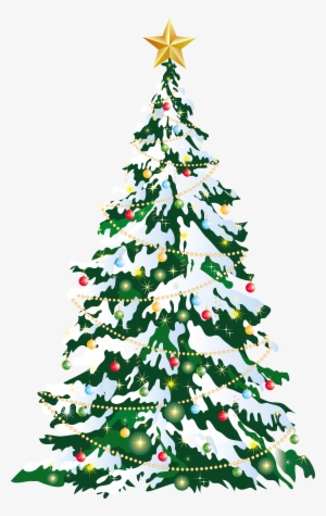 Large Deco Christmas Tree Art #153226
