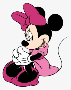 Free Icons Png - Minnie Mouse Sitting Down #153328