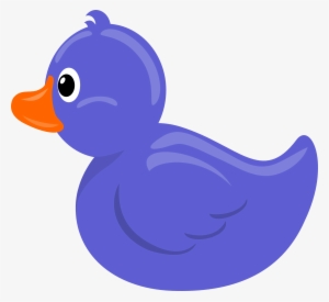 Duckling Drawing Fluffy Duck - Blue Rubber Duck Clip Art #153655