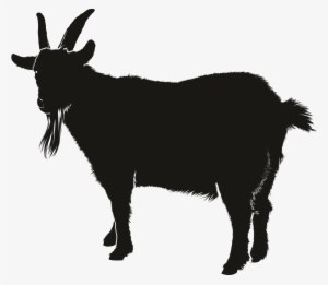 Free Clipart Of A Goat - Goat Silhouette Clip Art #153678