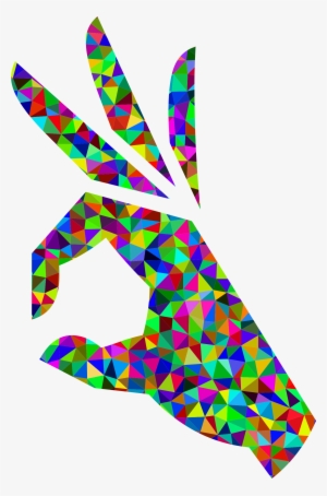 This Free Icons Png Design Of Prismatic Low Poly Ok #154932