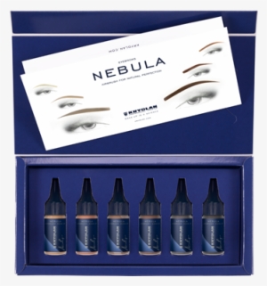 Nebula Eyebrows Set 6 Colors - Kryolan Nebula Nebula Airbrush #155120