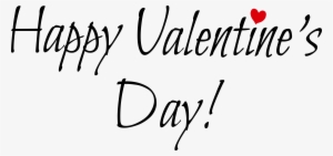 Clip Art Black And White Download Happy Valentine S - Gift #155206