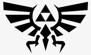 The Eagle And Trifoce Symbol From The Legend Of Zelda - Legend Of Zelda Eagle #155388