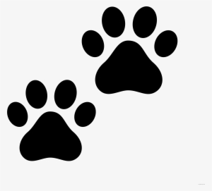 Lion Paw Prints Clip Art - Cat Paw Vector Png - Free Transparent PNG ...