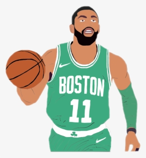 Kyrieirving Irving Kyrie Celtics Cavs Nba 11freetoedit - Kyrie Irving Celtics Cartoon #156014