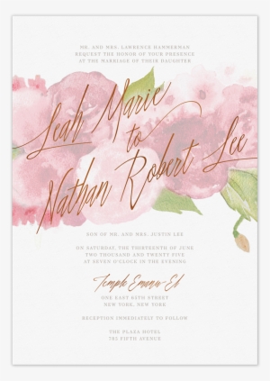 Botanica Blush - Calligraphy #156036