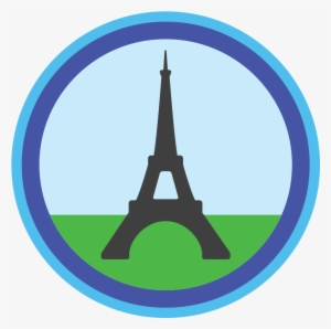 Eiffel Tower - Logo Sample Circle Png #156174