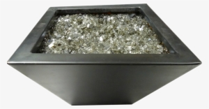 Oil Rubbed Bronze Pot With Reflective Glass - Bronze #156467