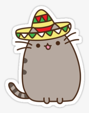 "pusheen Taco" Stickers By Reun - Drawings Of Pusheen Cat #156491