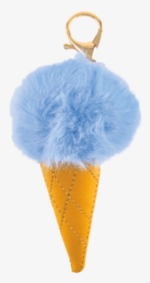 Picture Of Ice Cream Furry Pom-pom Clip - Ice Cream #156506