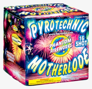 Phantom Fireworks® Pyrotechnic Motherlode, 16 Shot - Fireworks #156933