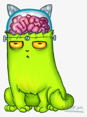 Zombie Cat With Robot Ears - Deviantart #156965