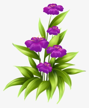 Mauve Clipart Purple Flower - Flower Clipart Png #157730