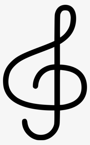 Treble Clef - - Clave De Sol Icon #157996
