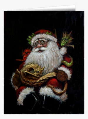 Santa's Little Helper-holiday Card - Pekingese #158203