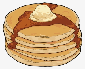 Clipart Transparent Stock Ipad Pancakes My Artwork - Drawing Of A Pancake #158297