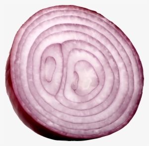 Free Icons Png - Red Onion Cut #158851