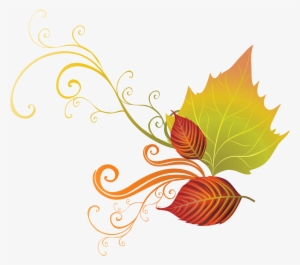 Decorative Clipart Fall Leaves ~ Frames ~ Illustrations - Leaf Png Fall Clipart #158870