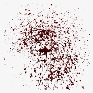 Free Bloody Handprint Png - 4k Blood Splatter Png #158895