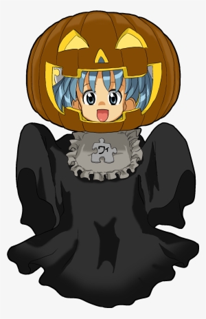 Wikipe-tan Dressed In A Halloween Costume - Halloweenpng Hd #158922