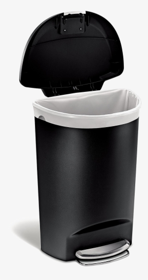 Trash Can Png Photo - Simplehuman Plastic Semi Round 50 Liter Step #159290 Trash Can Png Photo - Simplehuman Plastic Semi Round 50 Liter Step #159290