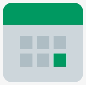 Icons8 Flat Planner Green Calendar - Calendar Png #159477