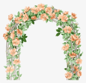 Flowers Arch Png - Flower Door Png #159502