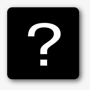Black Box With Question Mark Png #159637
