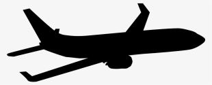 Plane Silhouette Clip Art - Airplane Silhouette Png #159766