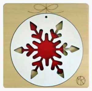 White Snowflake & Red Robin - Christmas Day #159905