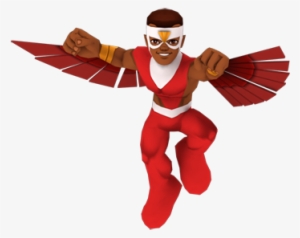 Falcon Clipart Superhero - Super Hero Squad Online Falcon #159949