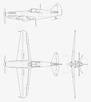 Png Library Download Dewoitine D French Fighter Wwii - Lavochkin La-150 #1500105