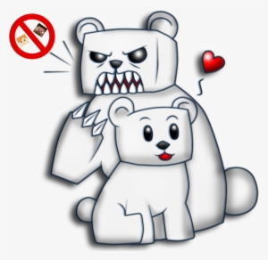 Graphic Transparent Minecraft Mobs Upcoming By Elcruellfable - Polar Bear Minecraft Human #1500173