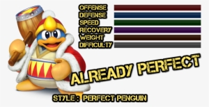 Offense Defense Speed Recovery Weight Difficuty Already - King De De De Memes #1500819