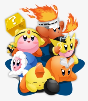 Mega Kirby's Foes By Slimthrowed On Deviantart - All Robot Masters In Mega Man 1 #1501195