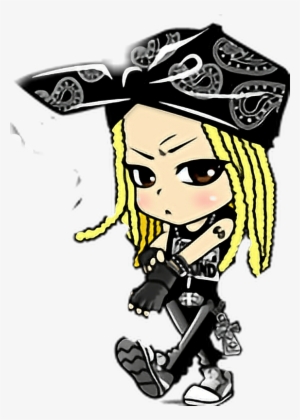 Gangster Girl - G Dragon Cartoon One Of A Kind #1501665