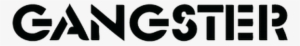 Надпись Gangster Гангстер Топчик - Gangster Logo Png #1502079